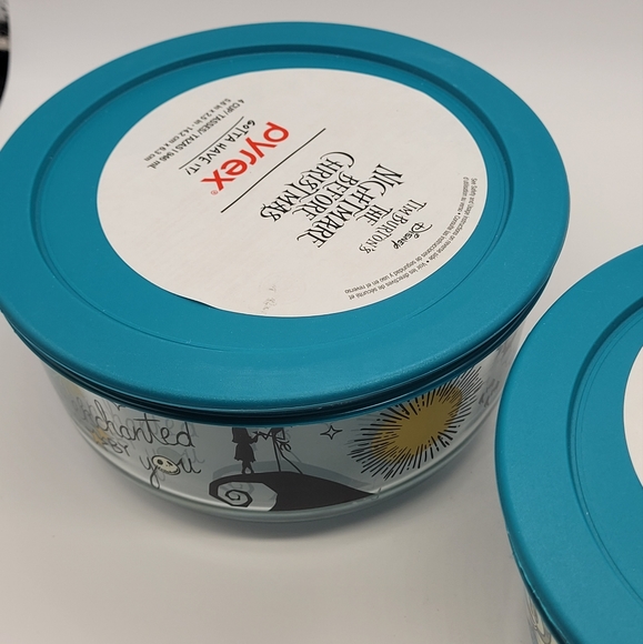 Nightmare Before Christmas Pyrex Storage Container 4C Capacity Jack Skellington - Picture 6 of 7